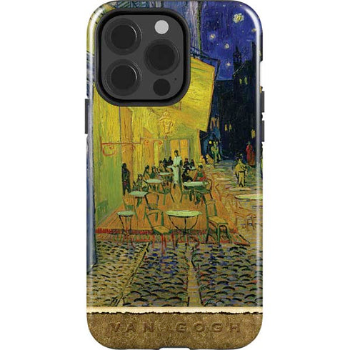 Cafe Terrace at Night by Van Gogh iPhone 15 Pro Impact Case